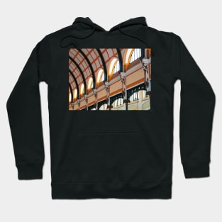 Architectural Detail, Saigon Central Post Office Hoodie